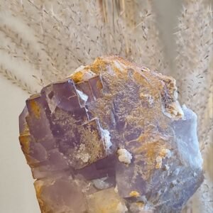 Purpurinis kubinis FLUORITAS 1,595 kg