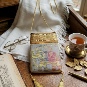 Banarasi šilko dėkliukas