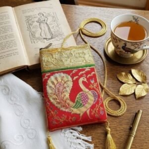 Banarasi šilko dėkliukas