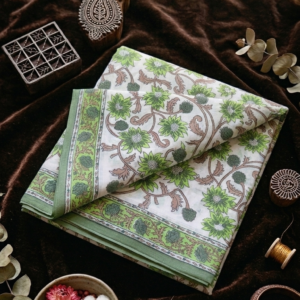 Minkštas medvilnės SARIS