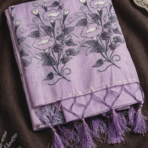 Puošnus medvilnės SARIS