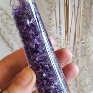 Orgonito masažo lazdelė Sahasrara