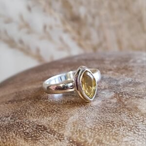 Žiedas CITRINAS (17 d)