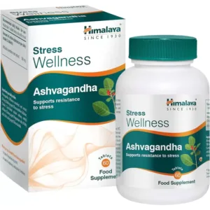 Maisto papildas Himalaya Ashvagandha Stress Wellness 60 tablečių