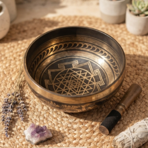 Skambantis dubenėlis Šri Yantra 15 cm